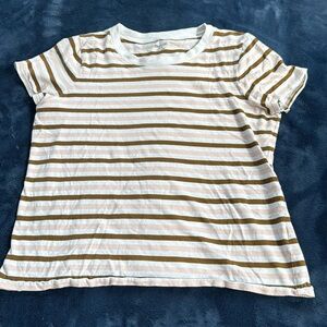Madewell Striped T-shirt Size Small